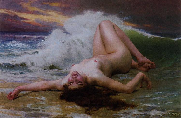 Guillaume Seignac The Wave Germany oil painting art